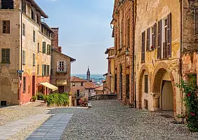 turistipercaso Scenic,Sight,In,The,Beautiful,City,Of,Saluzzo,,Province,Of