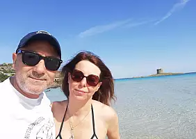 turistipercaso Stintino_Ugo_e_Iris_alla_Pelosa_Maggio_2021