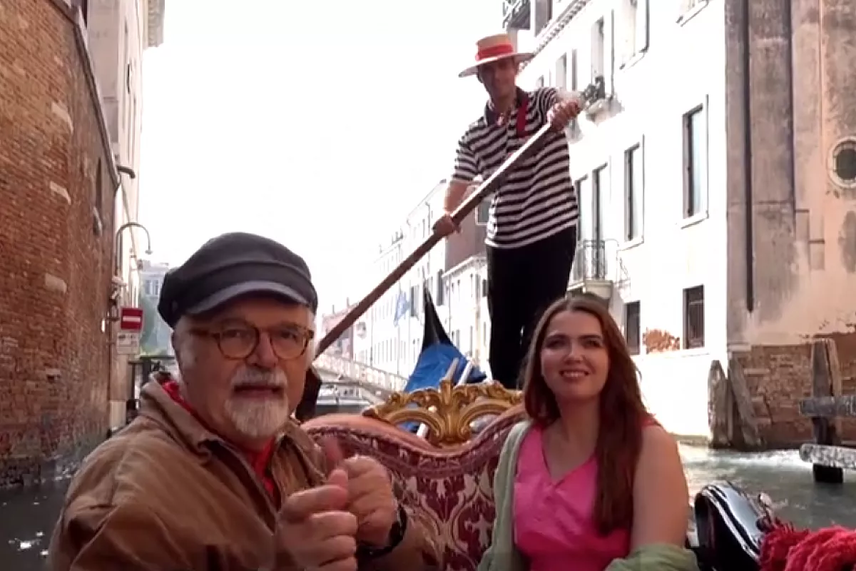 Slow Tour Padano: Patrizio e Ciara Walsh a Venezia in gondola