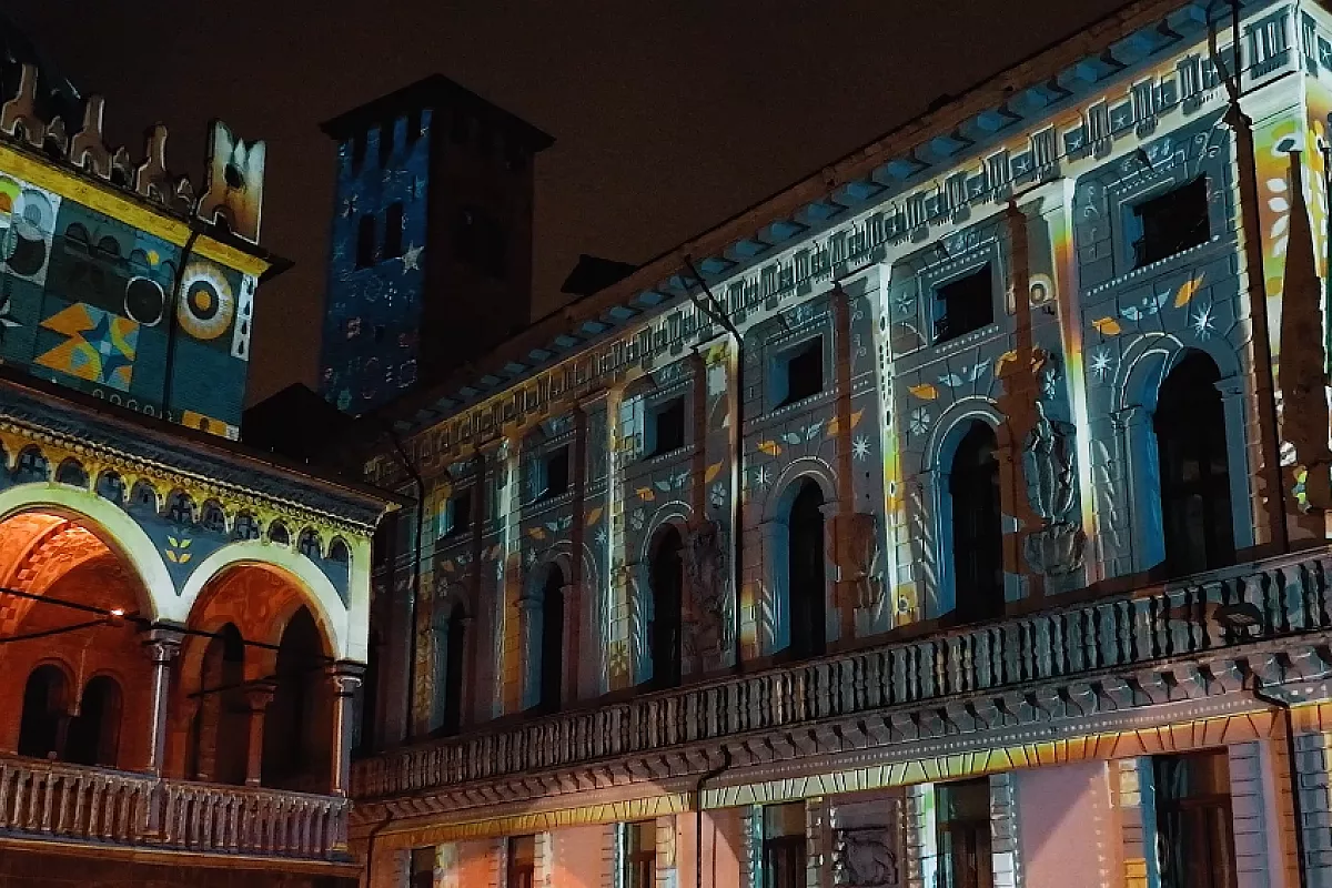 Padova, videomapping sui palazzi storici