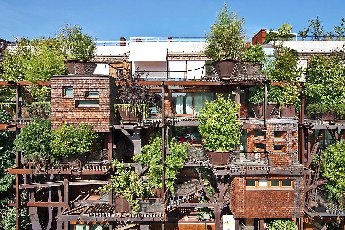 Esterno del condominio 25 verde di Torino