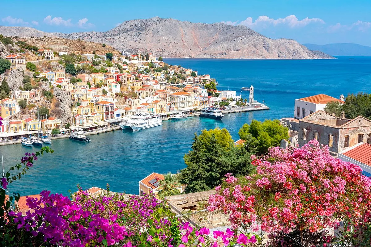Symi - dall'alto