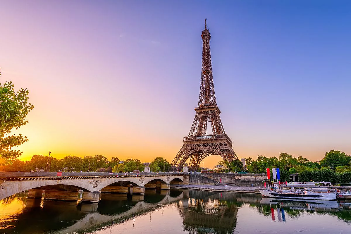 La Tour Eiffel, famoso monumento francese