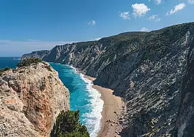 turistipercaso Ammos beach on Kefalonia Greece