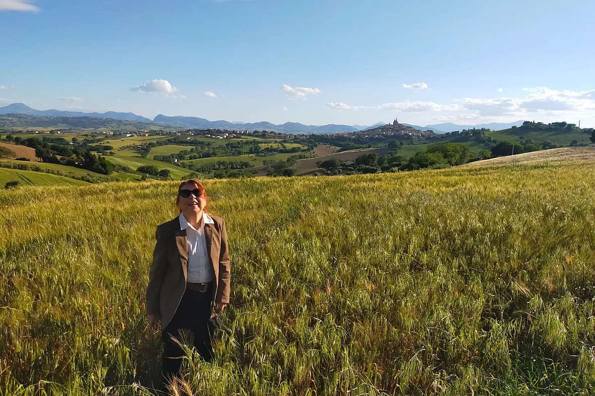 Syusy Blady in Val Mivola