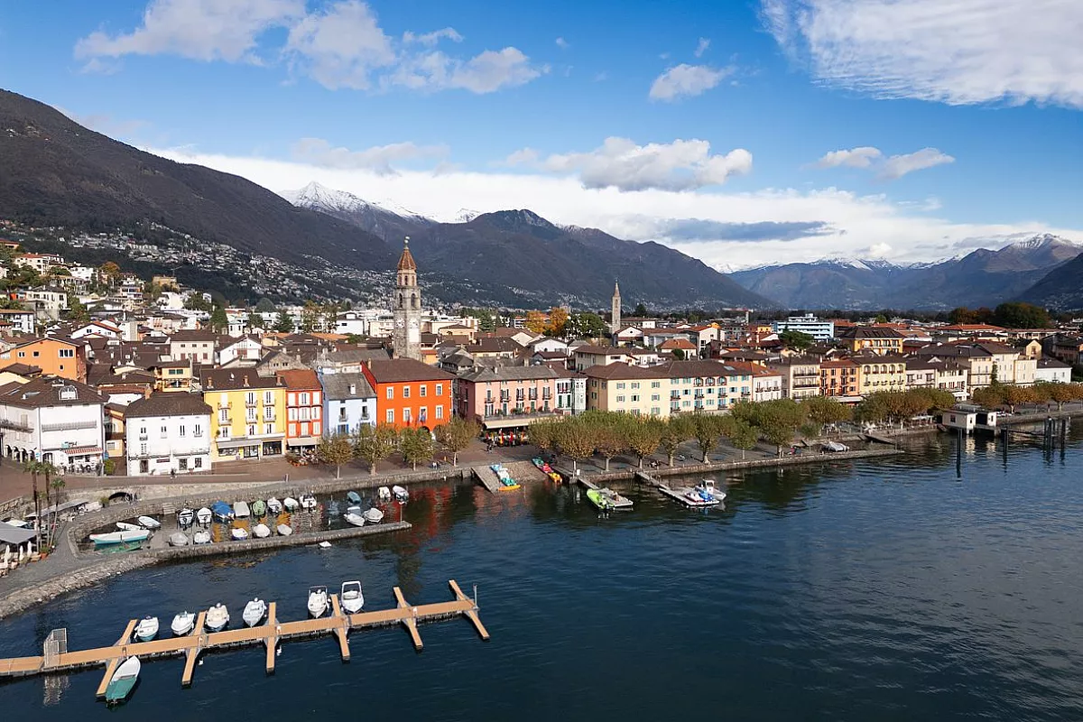 Ascona sul Lago Maggiore in Svizzera