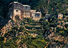 turistipercaso Simonos Petra monastery, Mt. Athos, Greece
