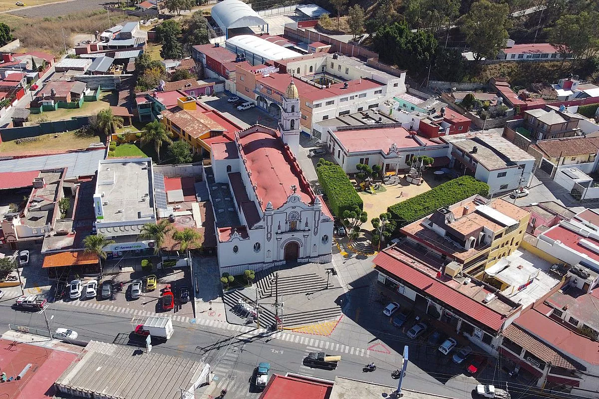 Chipilo, Messico - dall'alto