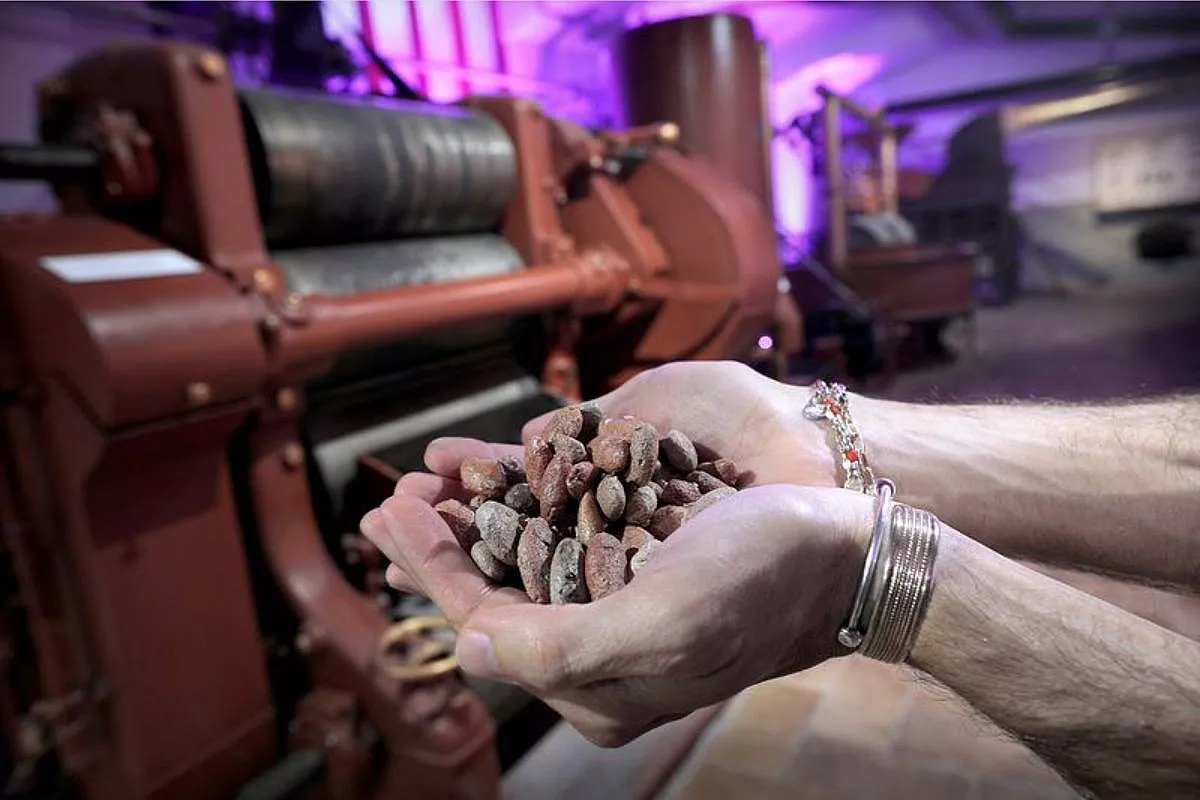 Choco-Story di Torino - macchinario storico