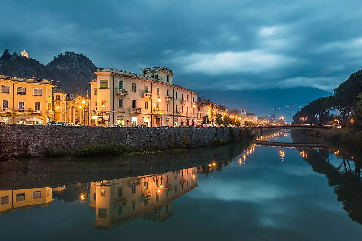 Sora, vista sul fiume Liri