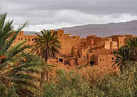 turistipercaso Landscape of the thousand kasbahs valley, Morocco in Africa