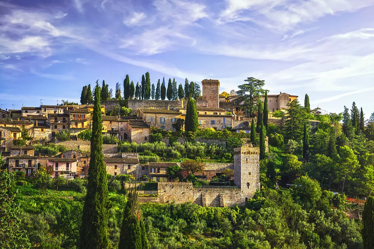 Borgo fiorito più bello dell'Umbria
