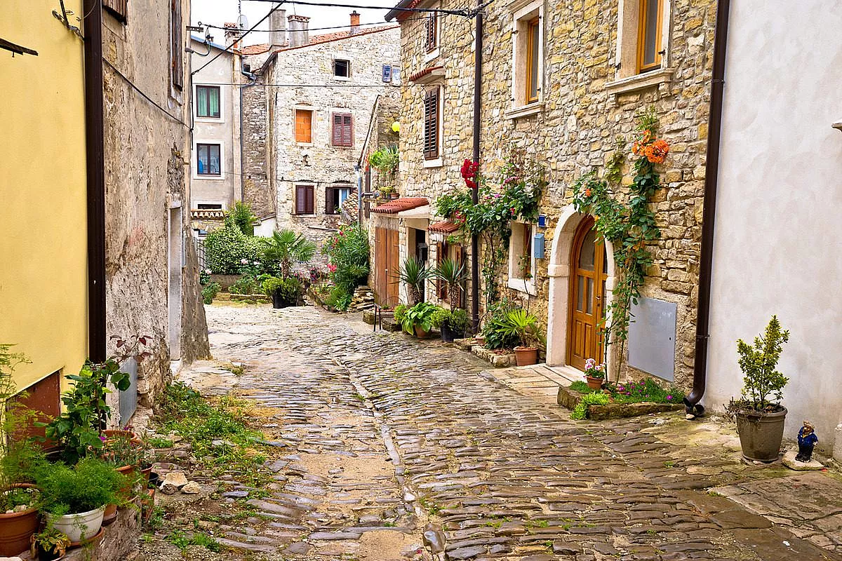 Buie, centro storico
