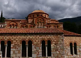 turistipercaso Ossios Loukas monastery, surroundings of Delphi, Greece