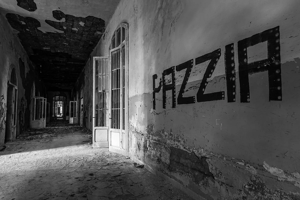 Ospedale psichiatrico di Volterra, graffiti