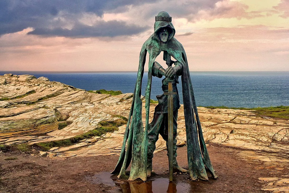 Statua di Gallos a Tintagel