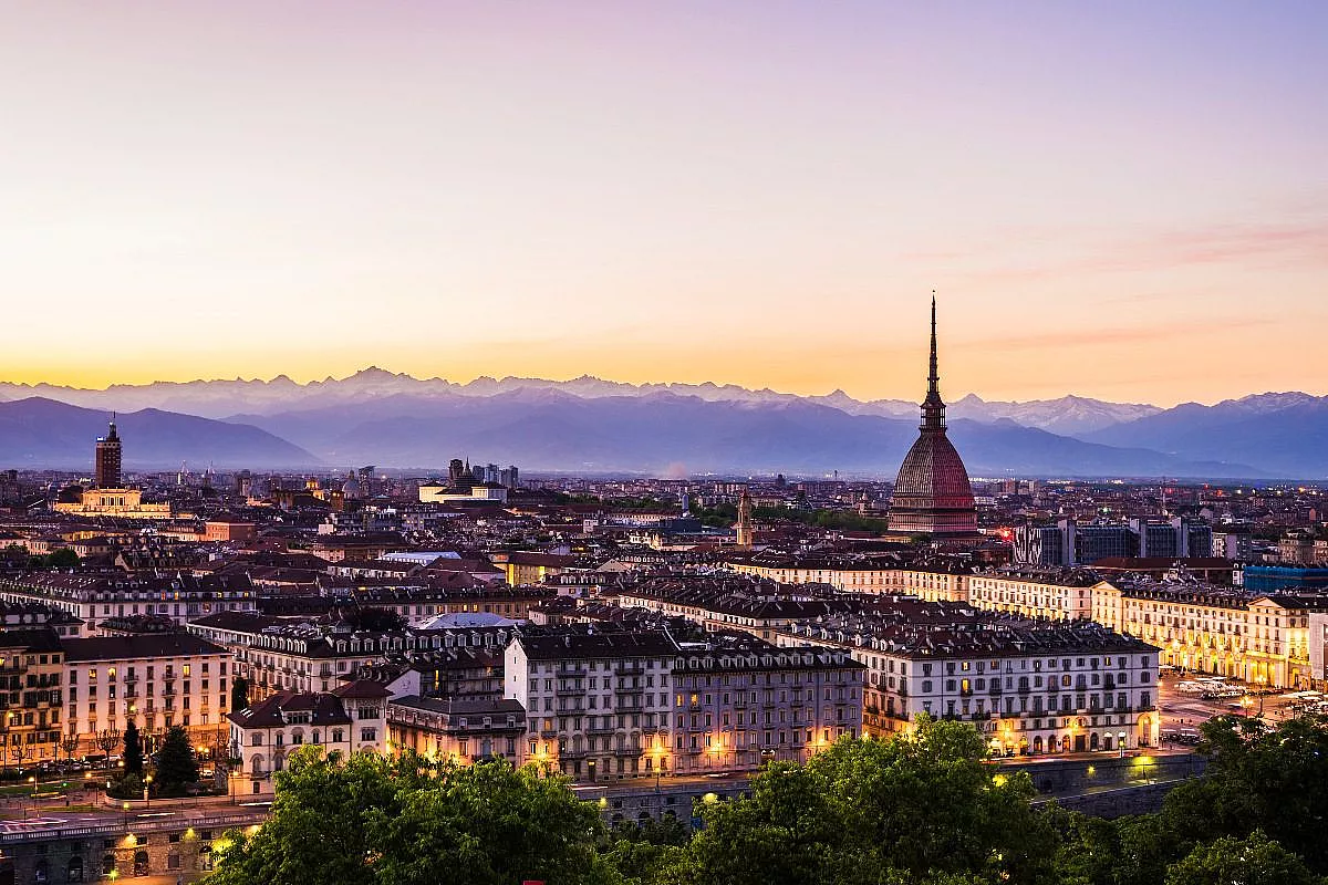 Torino dall'alto, vista dal monte dei cappuccini