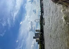 turistipercaso london_eye_dal_battello