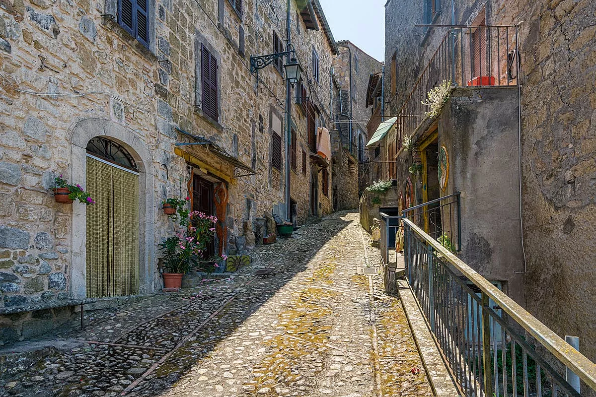 civitella d'agliano, la serpara