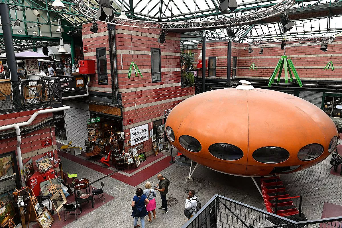 mercatino Saint-Ouen, Parigi