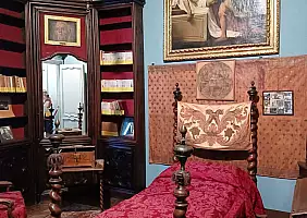 turistipercaso CASA_MUSEO_PIETRO_CANONICA_STANZA_DA_LETTO