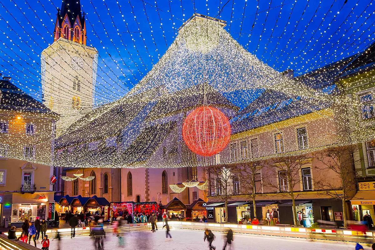 Mercatini di Natale a Villach 2025