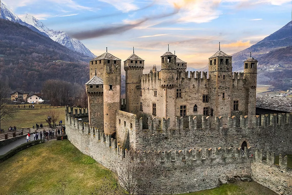 Castello di Fenis in Valle d'Aosta