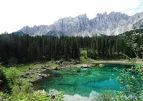 turistipercaso 4 - Terzo giorno - Il lago di Carezza