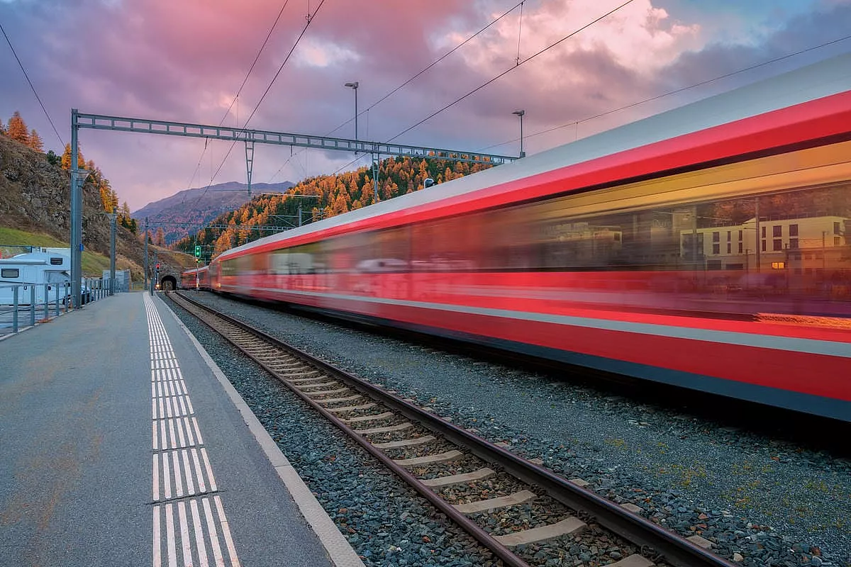 cinture di sicurezza in treno