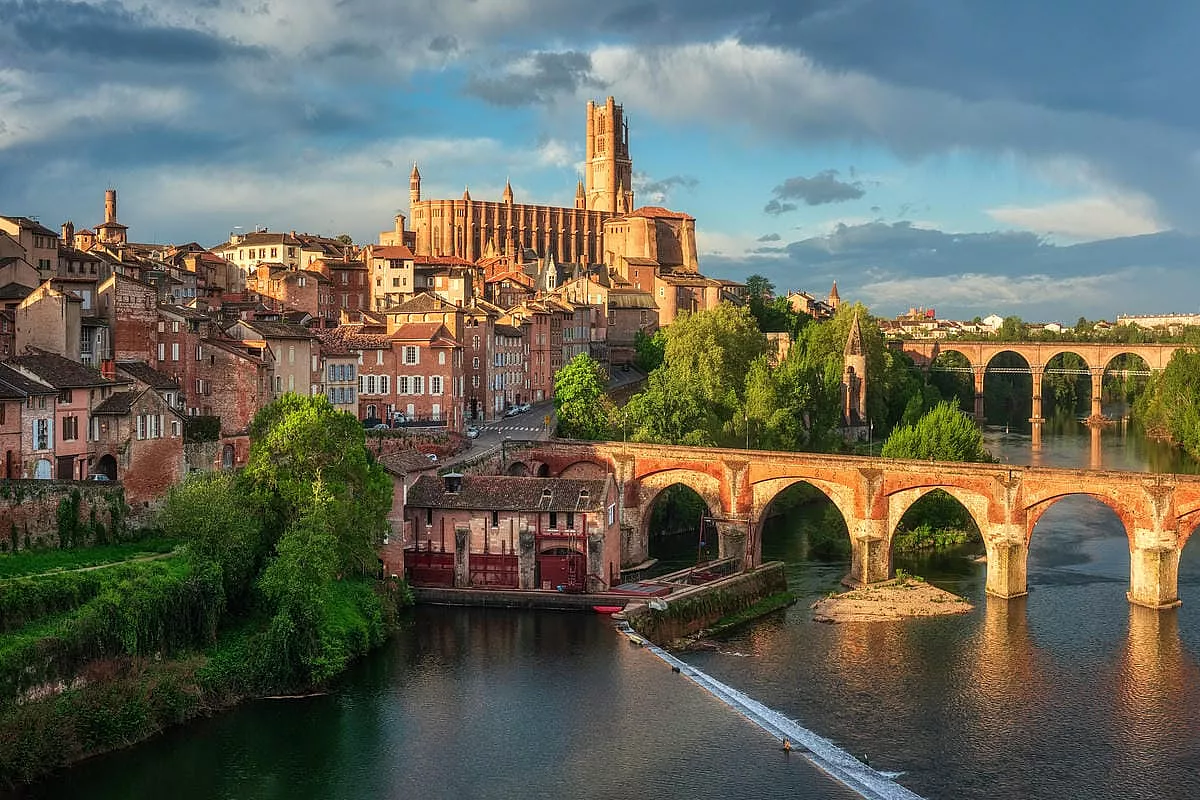 La Cattedrale di Albi in Francia
