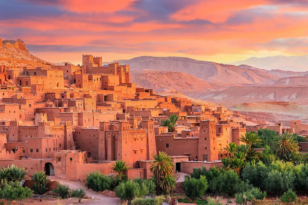 Ouarzazate in Marocco