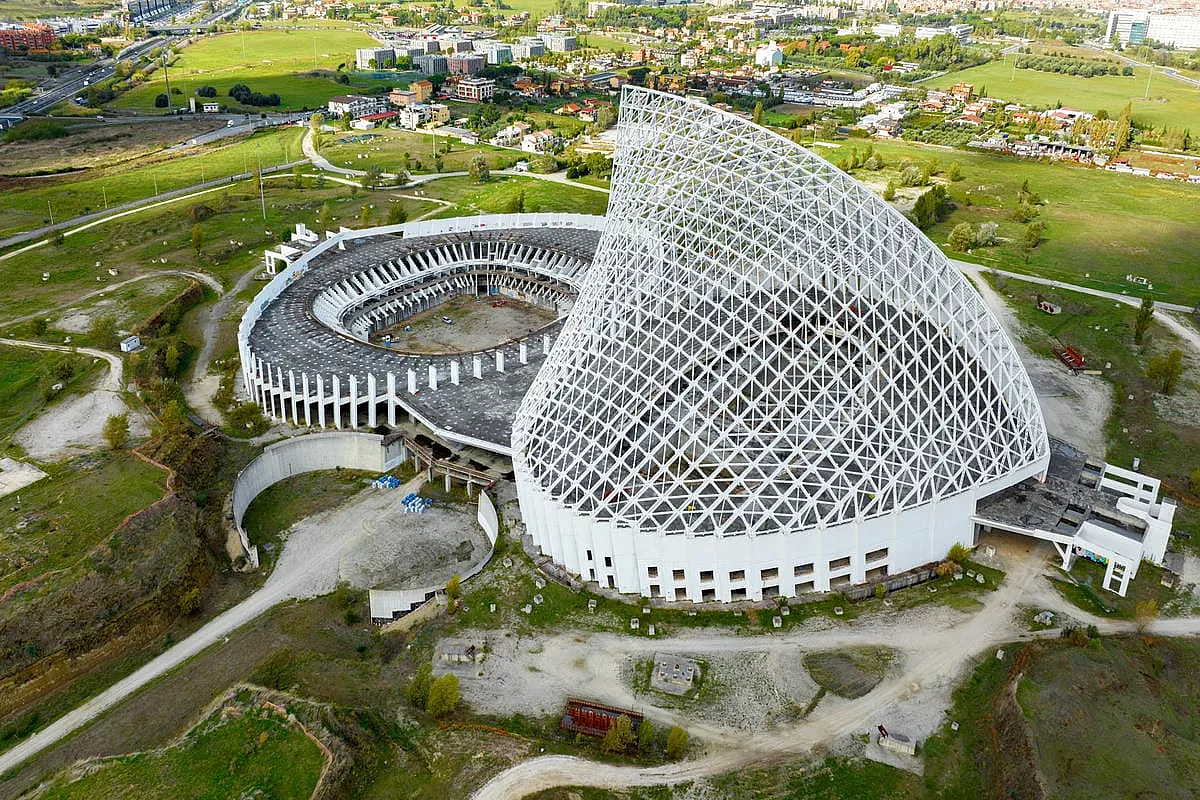 Vela di Calatrava a Tor Vergata