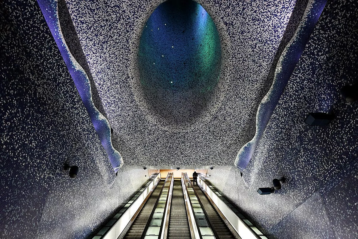 le stazioni dell'arte della metropolitana di Napoli: Toledo