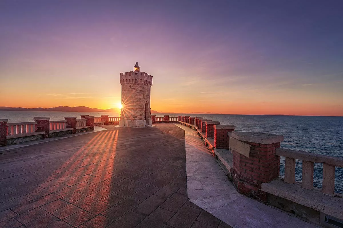 Piazza Bovio a Piombino